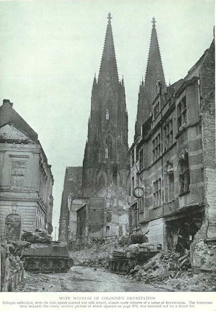Duel de chars a Cologne 1945 210
