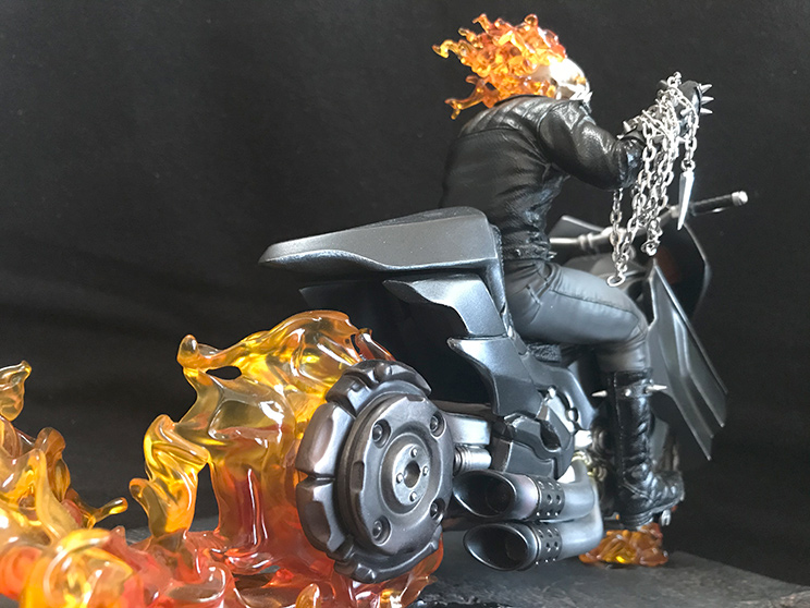 IRON STUDIOS : GHOST RIDER Art Scale 1:10 Battle Diorama Series Ironst29