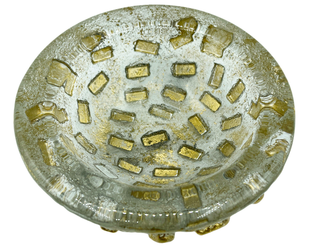 Heavy Glass Bowl ID Needed Mcm-gl11