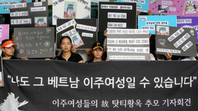 Một phụ nữ Việt bị giết ở Nam Hàn 14120110