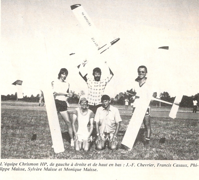 Historique du planeur F3B Numyri17