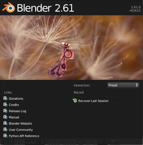 [Débutant] [Blender 2.6 et 2.7] Présentation et découverte de Blender 2.61 Blende12