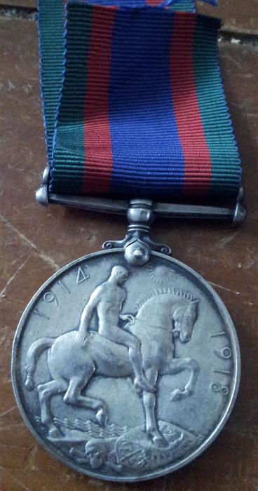 My little orphan BWM. 69th Canadian Infantry. Medal_11