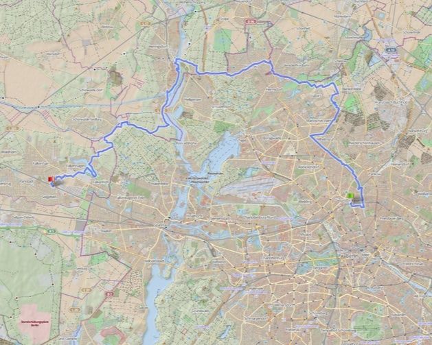 Berliner Polarnacht, 100 / 50 km : 09-10janvier 2015 Berlin12