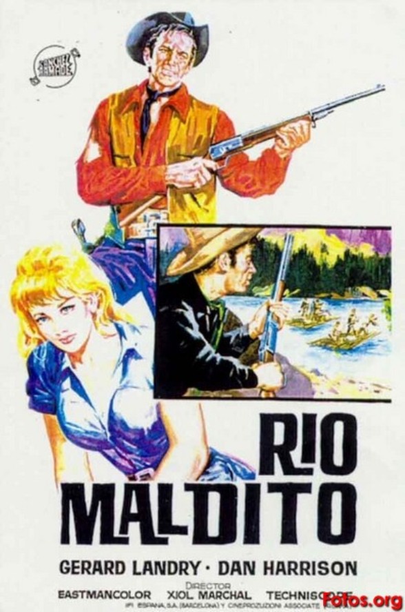 Rí­o maldito. Sette pistole per El Gringo. 1966. Juan Xiol. 1966-r10