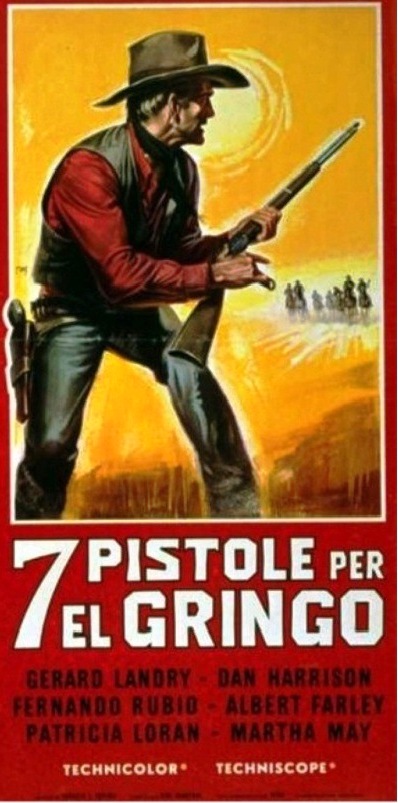 Río maldito. Sette pistole per El Gringo. 1966. Juan Xiol. 7_pist11