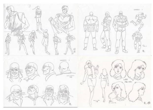 MODELS SHEET City Hunter Ezqer10