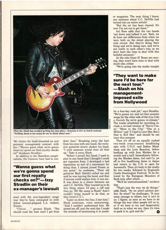 1988.07.31 - Circus - Guns N' Roses Discover The Dark Side of Success (Izzy, Slash, Axl) Uten_186