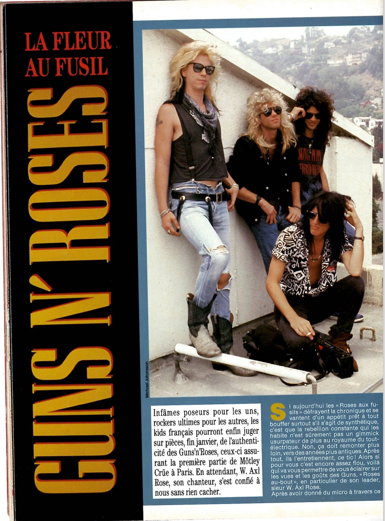 1988.02.DD - Hard-Rock Magazine (France) - The Flower With A Gun (Axl) Uten_215