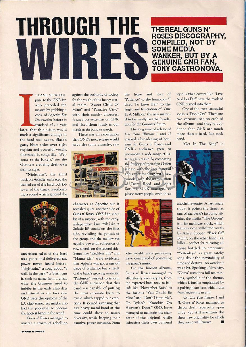 1993.01.DD - Guns N' Roses Australian Tour Special Uten_n35