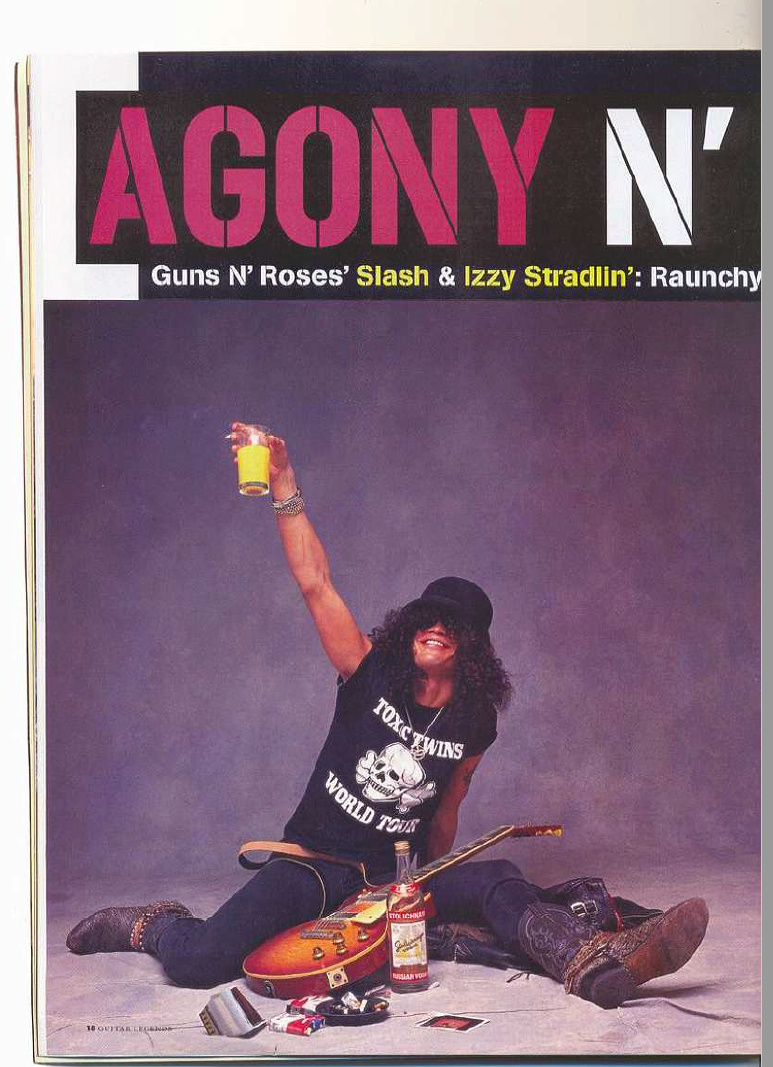 1989.03.DD - Guitar World - Agony n' Excesses (Slash and Izzy) Uten_n86