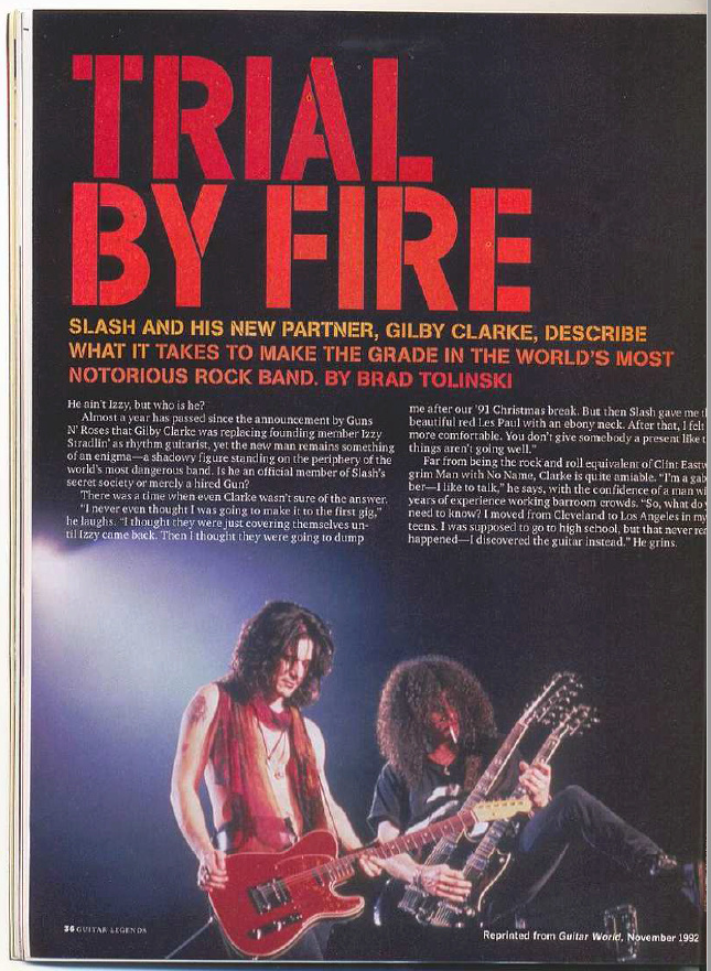 1992.11.DD - Guitar World - Trial By Fire (Slash, Gilby) Uten_n94