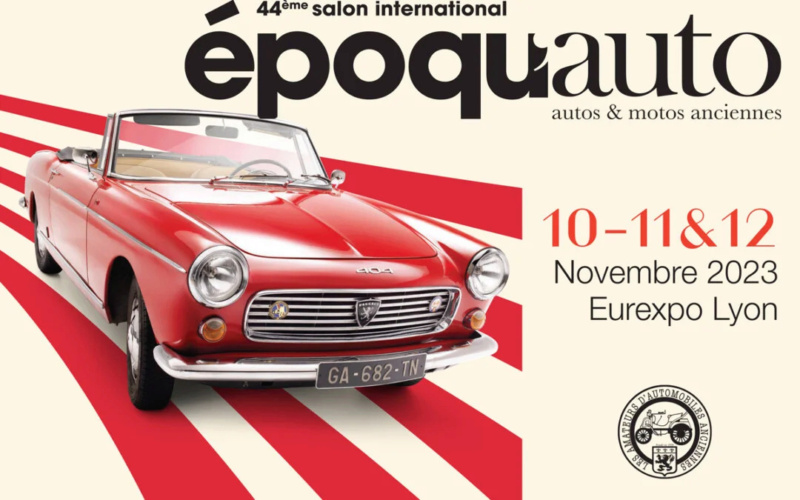 Salon Epoqu'Auto à Lyon du 10 au 12 nov 2023 Epoqua10