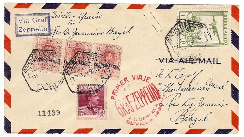 Südamerikafahrt 1930, Post nach Rio de Janeiro 58_ad_10