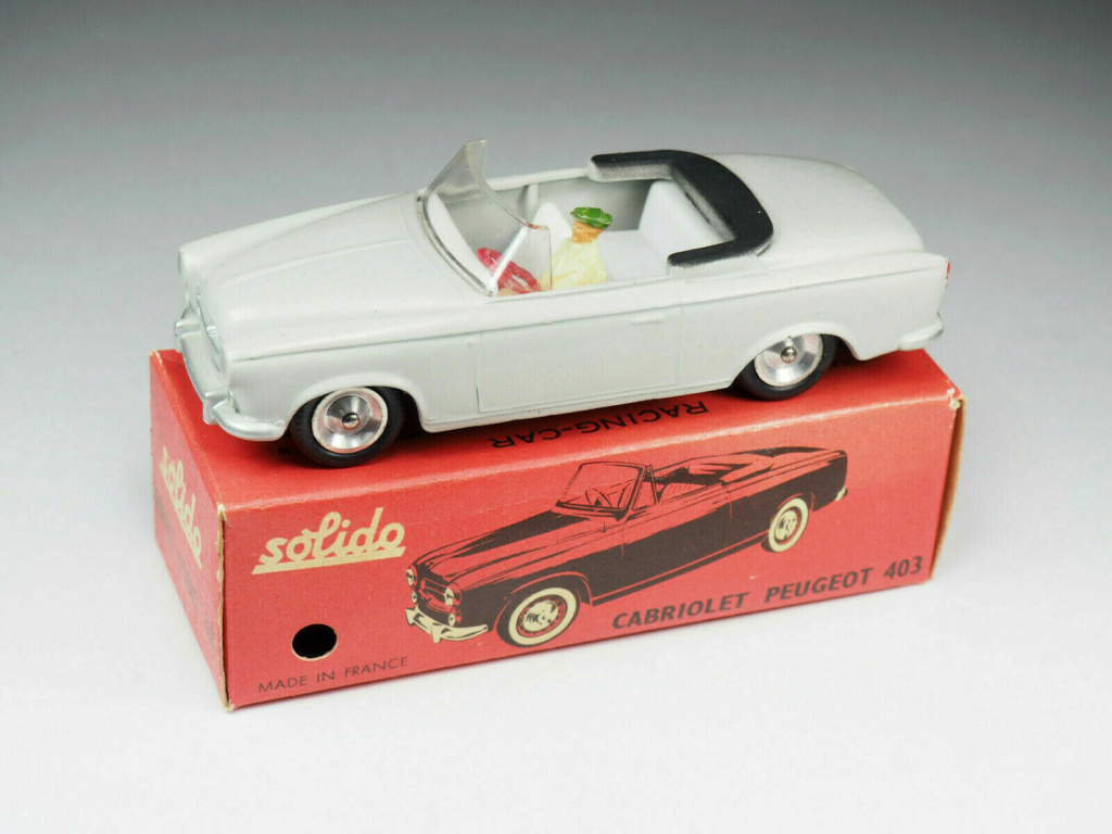 Solido n° 108 - Peugeot 403 Cabriolet S-l16033