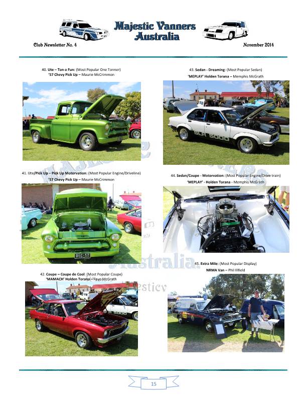 Majestic Vanners Newsletter No.4 November 2014 Mv_new25