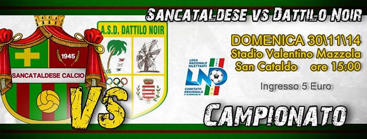 Campionato 13°giornata: Sancataldese - dattilo noir 1-0 10169410