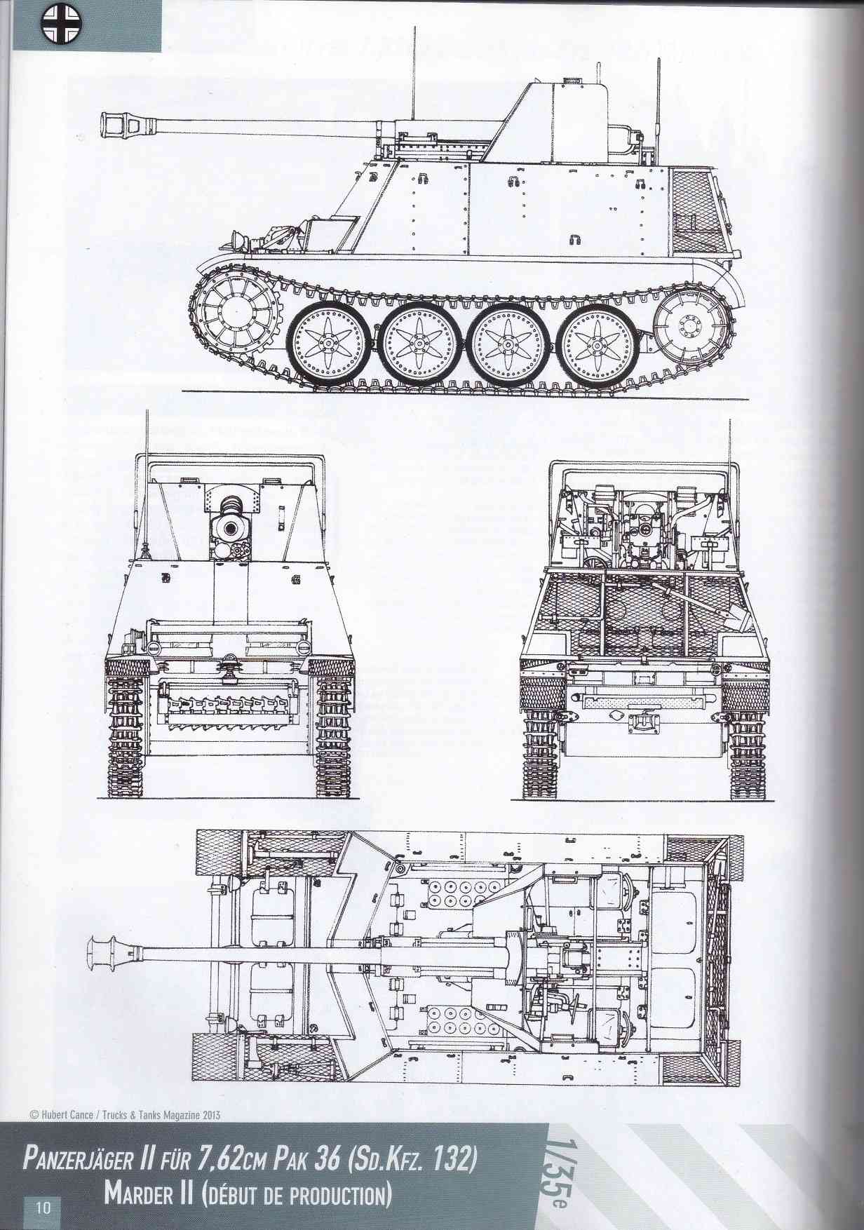 Le "Panzerjäger II für 7,62cm Pak 36 Marder II" Marder15
