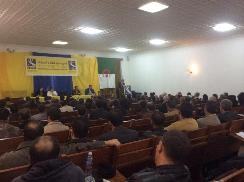 HUITIÈME SESSION DU CONSEIL NATIONAL DU RCD (le 07 novembre 2014, à Alger) 110
