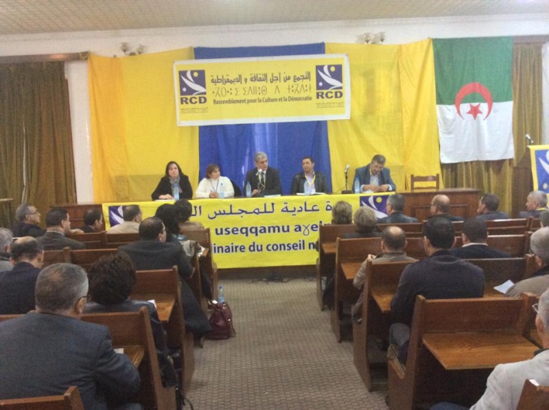 HUITIÈME SESSION DU CONSEIL NATIONAL DU RCD (le 07 novembre 2014, à Alger) 112