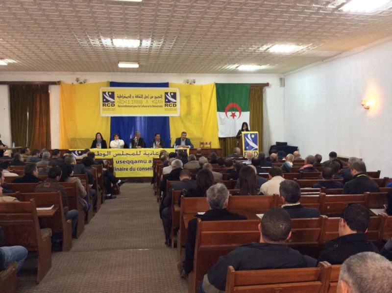 HUITIÈME SESSION DU CONSEIL NATIONAL DU RCD (le 07 novembre 2014, à Alger) 117