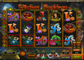 TopGame casino game : Witches Cauldron