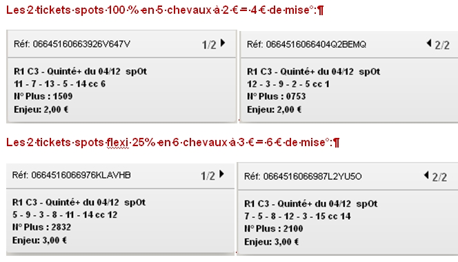 04/12/2014 --- PARIS-VINCENNES --- R1C3 --- Mise 10 € => Gains 0 € Scree117