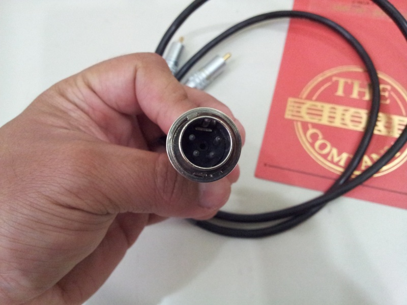 CHORD Cobra 4 Pin DIN to RCA interconnect  ( Sold) 20141117