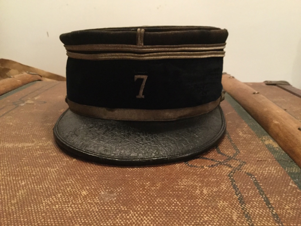 Kepi de lieutenant du 7 BCA. Ed568f10