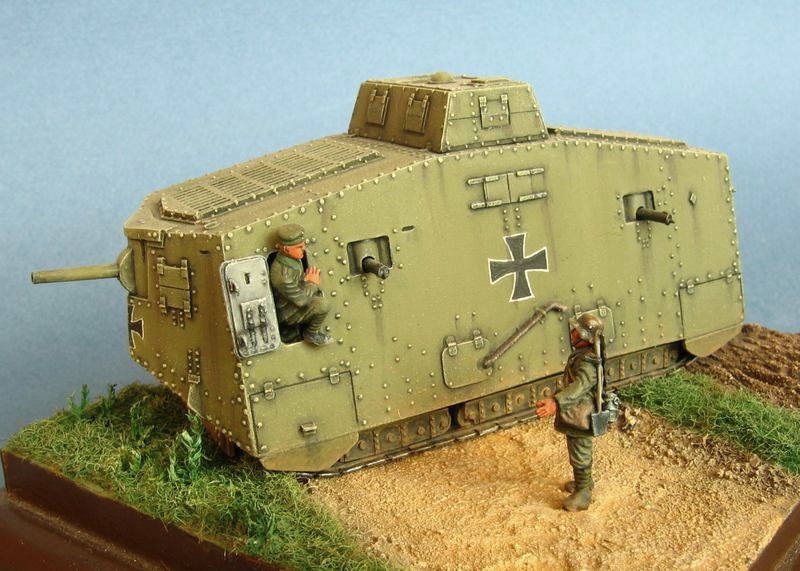 STURMPANZERWAGEN A7V de chez TAURO MODEL au 1/35 ieme (terminé) - Page 2 A7v2en10