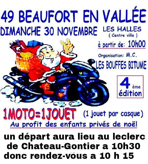 Balade de Noël Beaufort en Vallée dimanche 30/11 12310