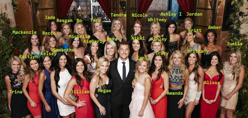 Bachelor 19 - Chris Soules - Contestants-  No Spoilers- Sleuthing- Discussion Names10