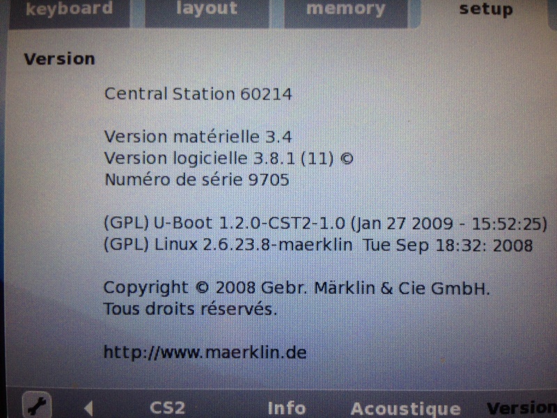 mise a jour 4.1.2 pour la CS 2 Img_1711