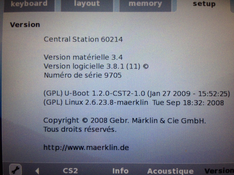 mise a jour 4.1.2 pour la CS 2 Img_1711