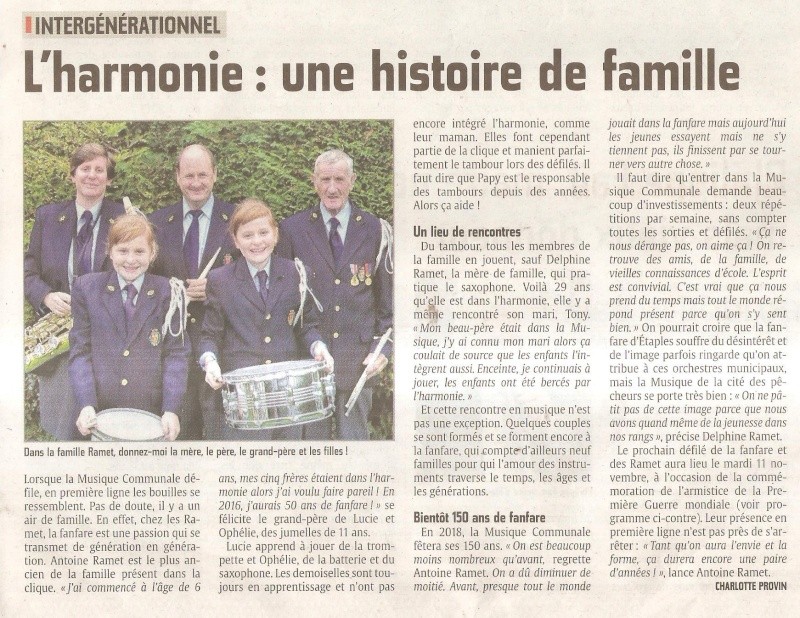 L'harmonie une histoire de famille Novemb10