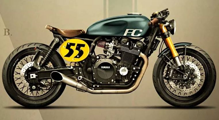 Yamaha XJR 1300, café racer by Loopingsp1 110