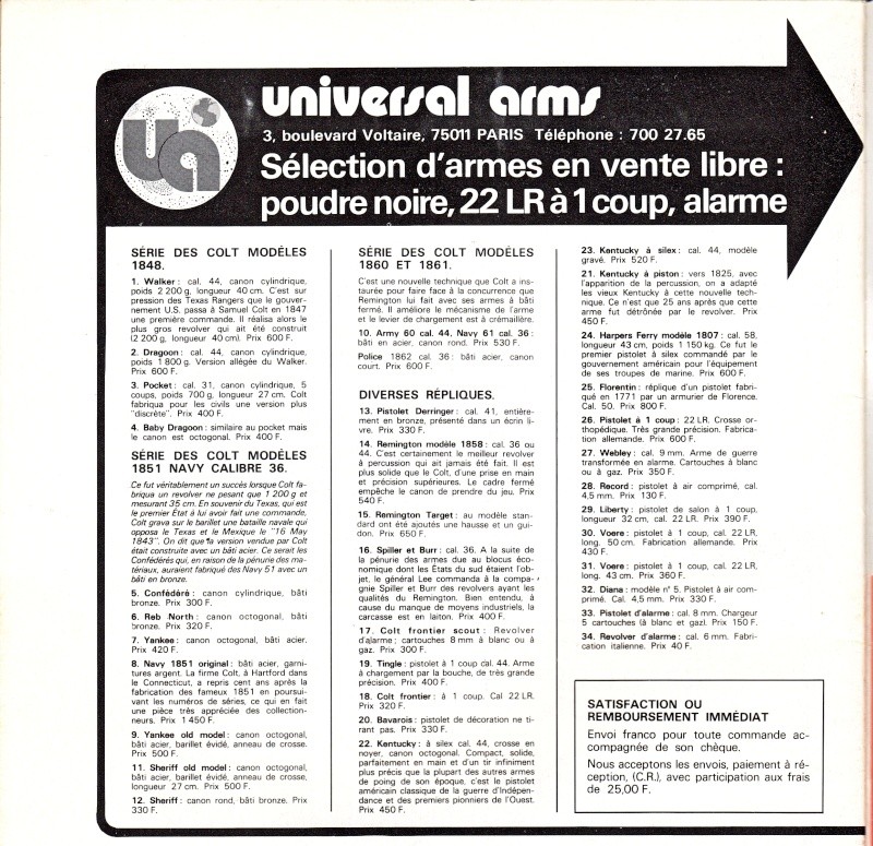 le choix en 1976 Univer11