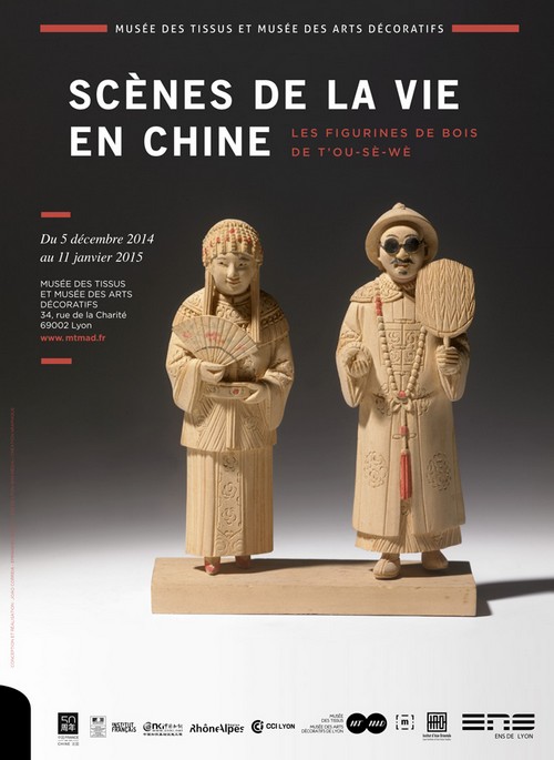Lyon, Musée des Tissus : Scènes de la vie en Chine Les figurines de bois de T'ou Sè Wè (5/12- 12/01) Svc10