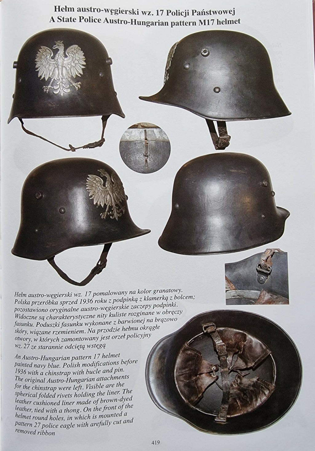 Livre sur les casques polonais 1915-1939 20240314