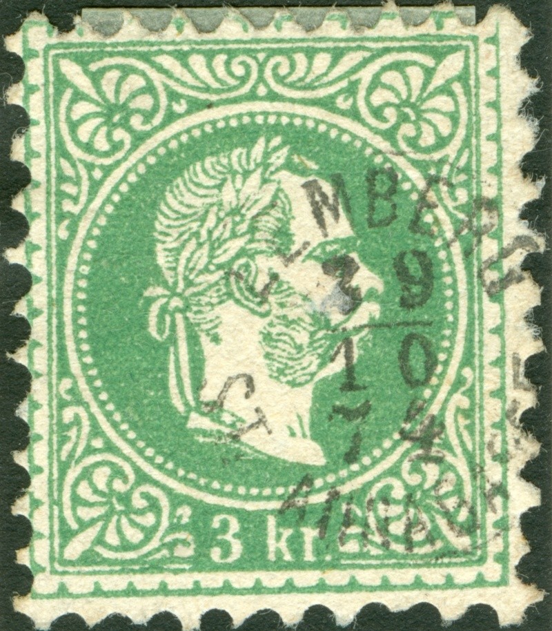 Freimarken - Freimarken-Ausgabe 1867 : Kopfbildnis Kaiser Franz Joseph I - Seite 6 1867_310