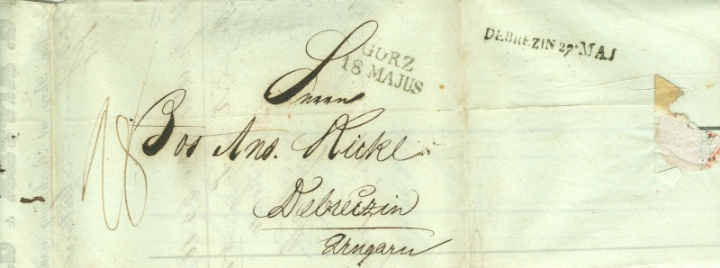 Vorphilatelie Österreich - Briefe aus der Vormarkenzeit - Seite 2 Voorph10