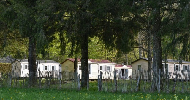 Camping gîtes de la Borie basse, 15190 Condat (Cantal) C1910