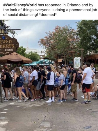 Disneyland Paris ouvert pendant la COVID-19 (juillet-octobre 2020) F8d19610