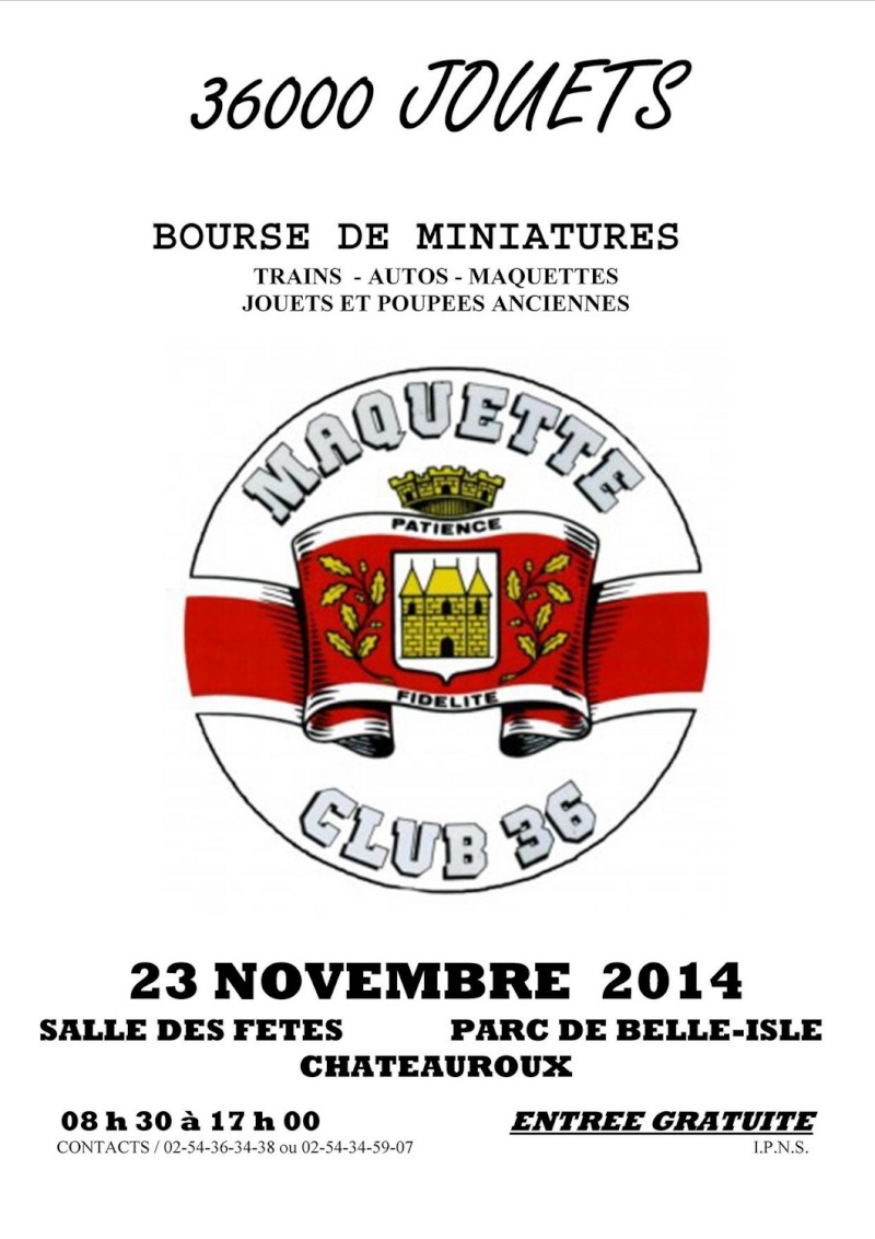23 novembre: 36000 jouets 2014 - Châteauroux Bourse12