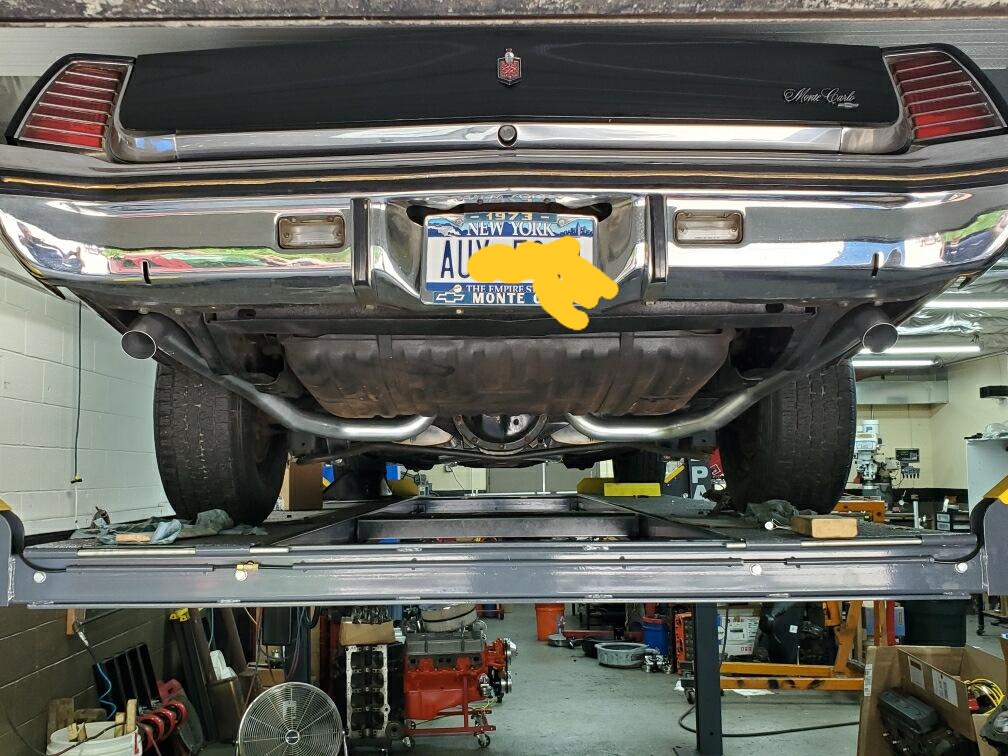 New exhaust on my 73 20200611