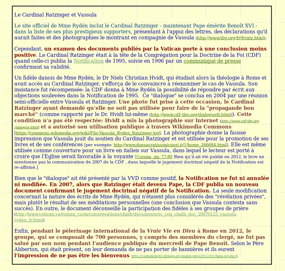 vassula - TEMOIGNAGES D'EVEQUES, DE CARDINAUX, DE PATRIARCHES, DE THEOLOGIENS QUI SOUTIENNENT VASSULA RYDEN - Page 4 Captur20