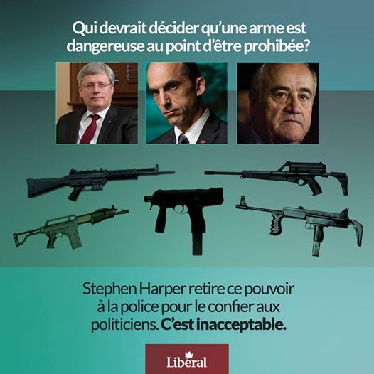 Armes d'épaule: le PLC ne veut pas ressusciter le registre...et pas le NPD itou 10430310