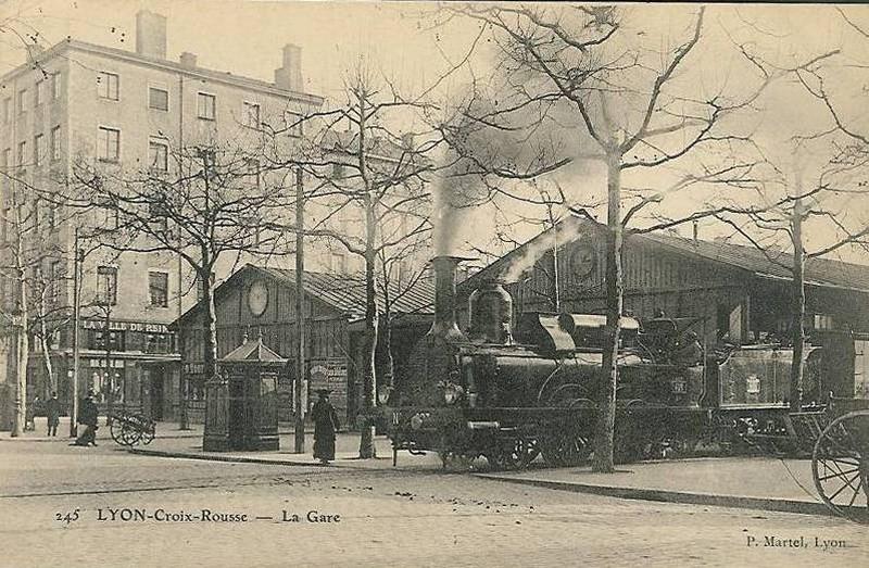 cartes postales - Cartes postales ferroviaires Lyon-c10