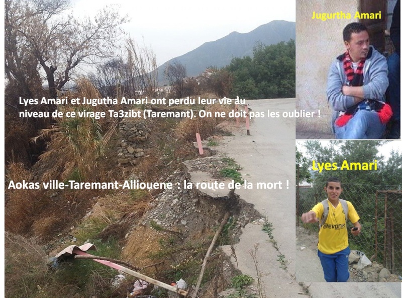 Aokas ville-Taremant-Alliouene : la route de la mort ! Mort10