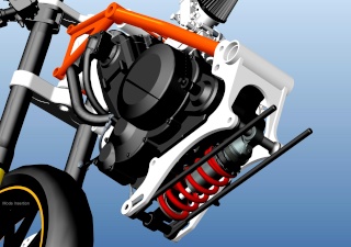 LC4 640 Racer... en 3D !! - Page 4 Cadre106